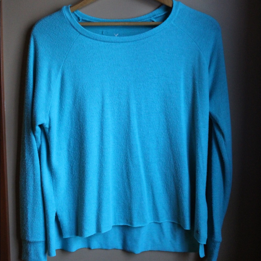 Blue American Eagle Sweater